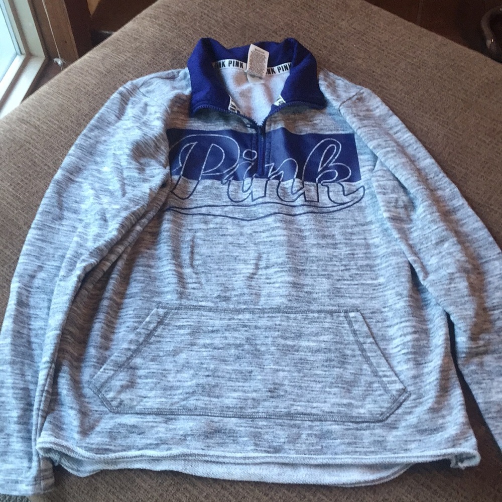 PINK HALF-ZIP